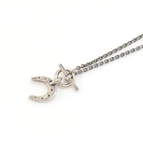 hermes shoe necklace|Hermes necklace korea.